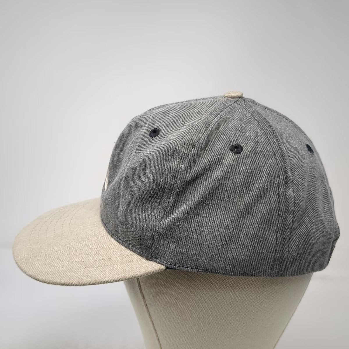 Omnco Weyerhaeuser Hat Gray One Size Snapback Two Tone Made in USA Wood Lumber