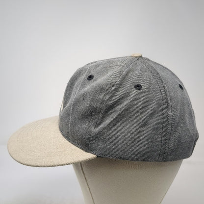 Omnco Weyerhaeuser Hat Gray One Size Snapback Two Tone Made in USA Wood Lumber