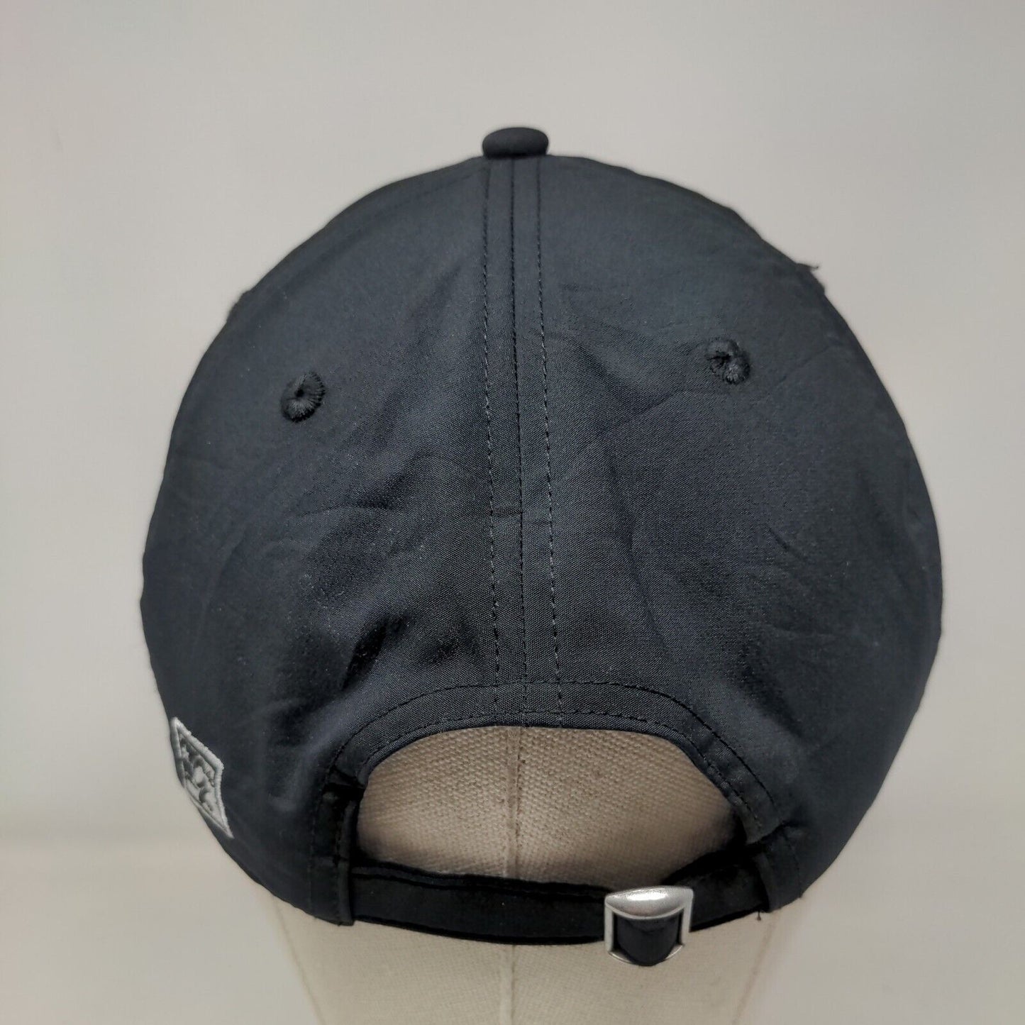 The Game Slideback Hat Embroidered Cat Logo Polyester Blend OSFM Black