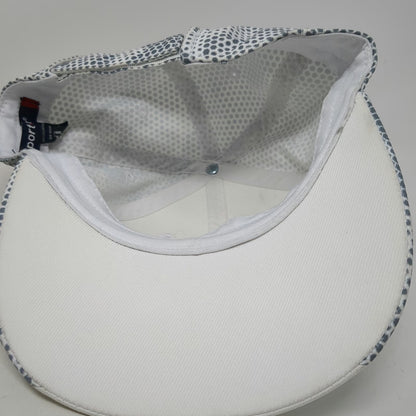 Sport-Tek Baseball Cap White Gray One Size Adam Roe Painting Hat Honeycomb