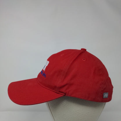Farm Bureau Ins. Strapback Hat Red One Size Adjustable Embroidered
