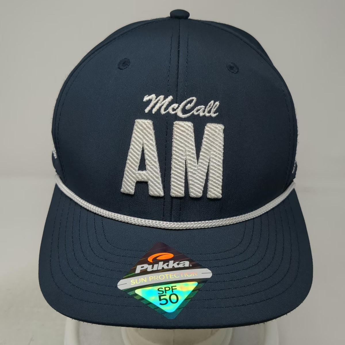 Pukka Snapback Blue One Size McCall AM Quest Groups N2G Nutrition2Go Rope Hat