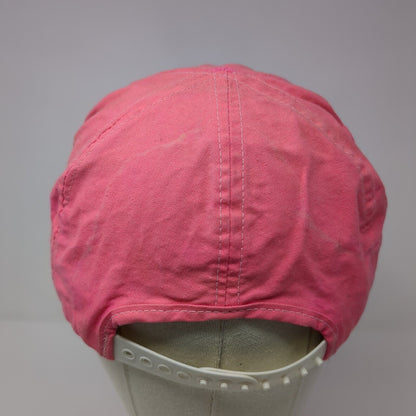 Vintage Bendix Henderson Wheel Snapback Hat Pink OSFA Graphic Logo USA Swingster