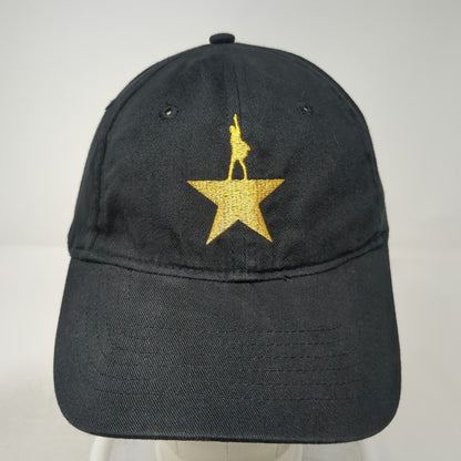 KC Caps Hamilton American Musical Gold Star Baseball Cap Black One Size Hat