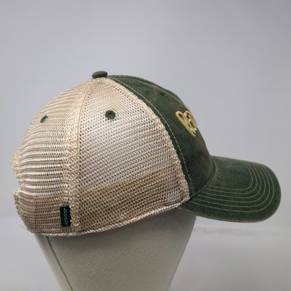 Legacy Trucker Hat Green One Size Redfish Lake Lodge Idaho Mesh Snapback