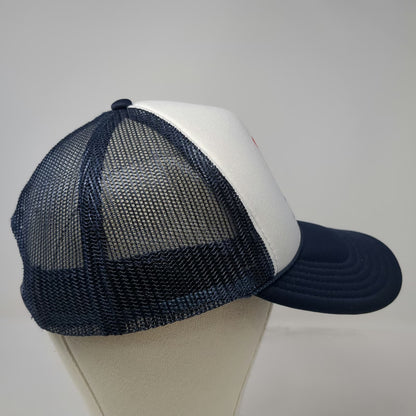 Otto Trucker Hat Blue One Size CASA Southwest Idaho Foam Mesh Back Snapback Rope