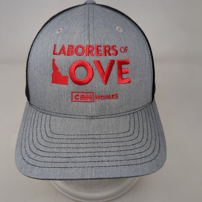 Laborers of Love CBH Homes Snapback Trucker Hat Gray OSFA Mesh Back