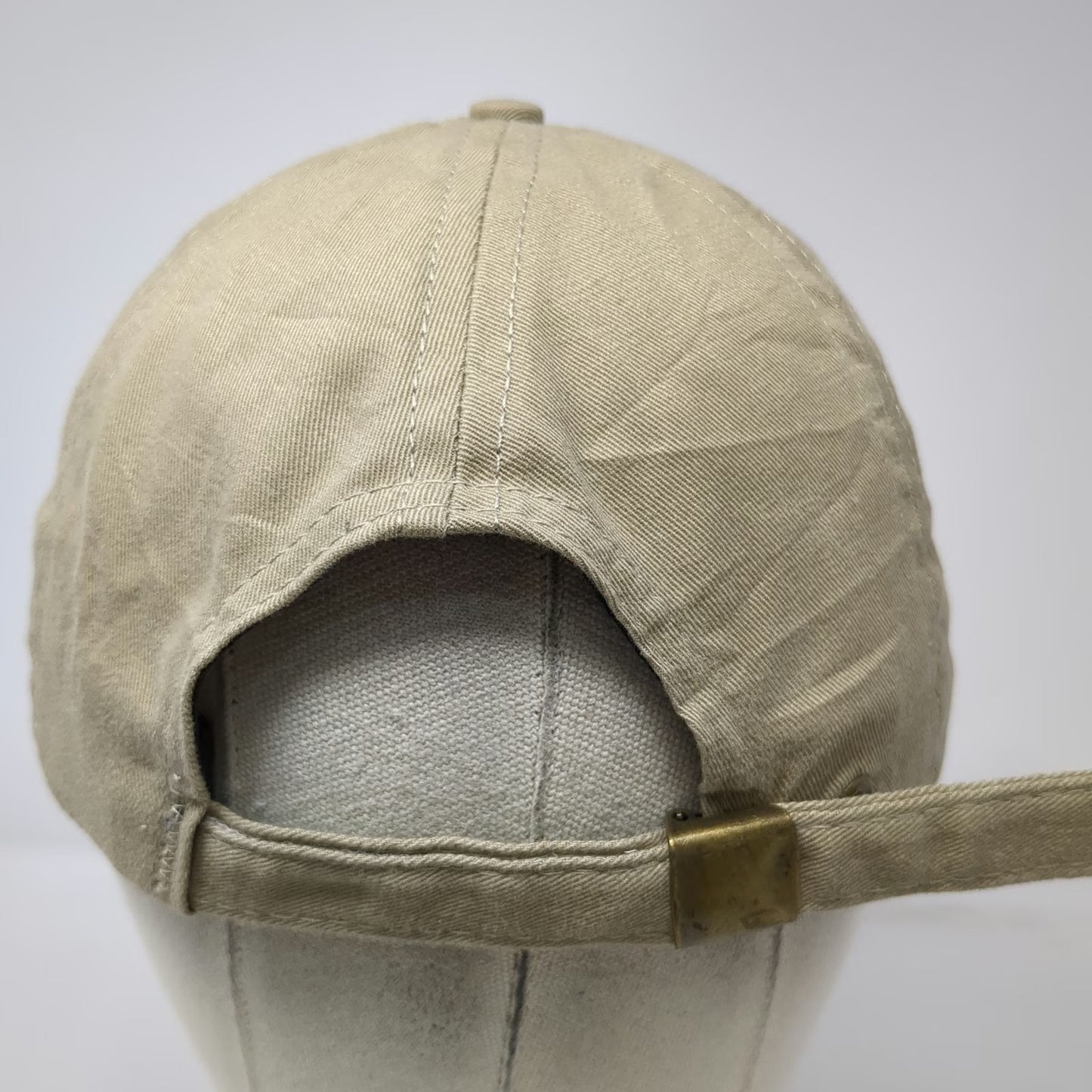 Competition Headwear Mass Audubon Baseball Cap Beige One Size USA Hat Vintage