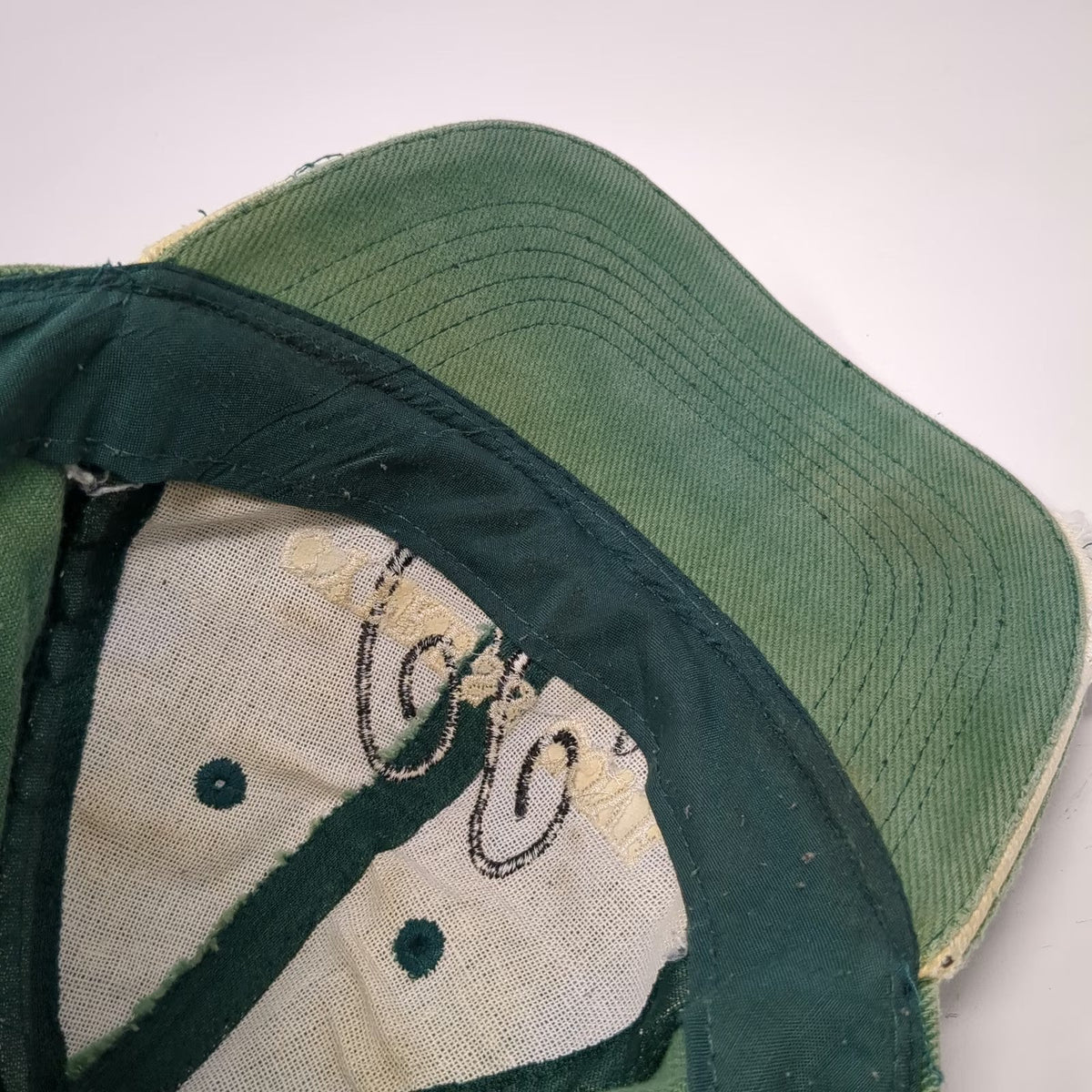 Oki Wear Baseball Cap Green One Size Cypress Cove CC Embroidered Slideback Hat