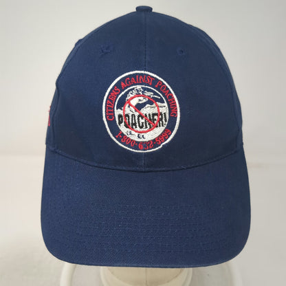 Head To Toe Baseball Cap Blue One Size Citizens Against Poaching Idaho Hat