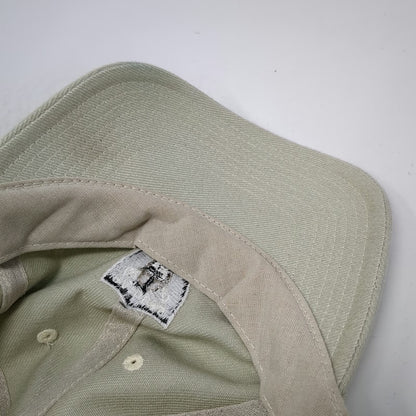 Oakland Las Vegas Raiders NFL Beige One Size Strapback Embroidered Logo Cap Hat