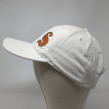 Letter S Slideback Hat White One Size Solid Embroidered Richardson