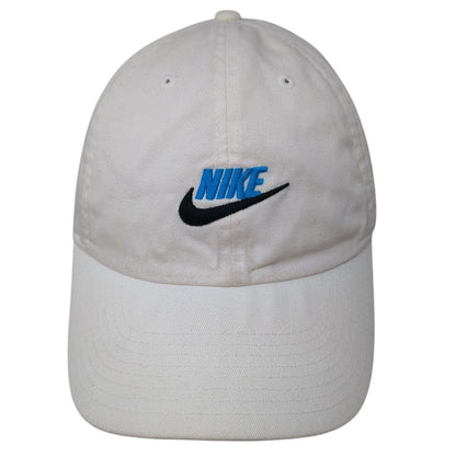 Nike Slideback Hat White One Size Adjustable Embroidered Swoosh Heriatge86