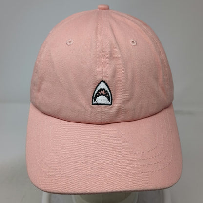 Sand Cloud Pink Baseball Cap OSFM 100% Cotton Shark Embroidery Adjustable Hat