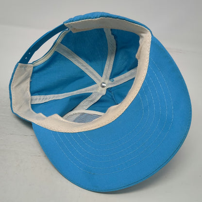 5 Panel Blue Hat One Size Paradise RV Resort Hummingbird Snapback Made in USA