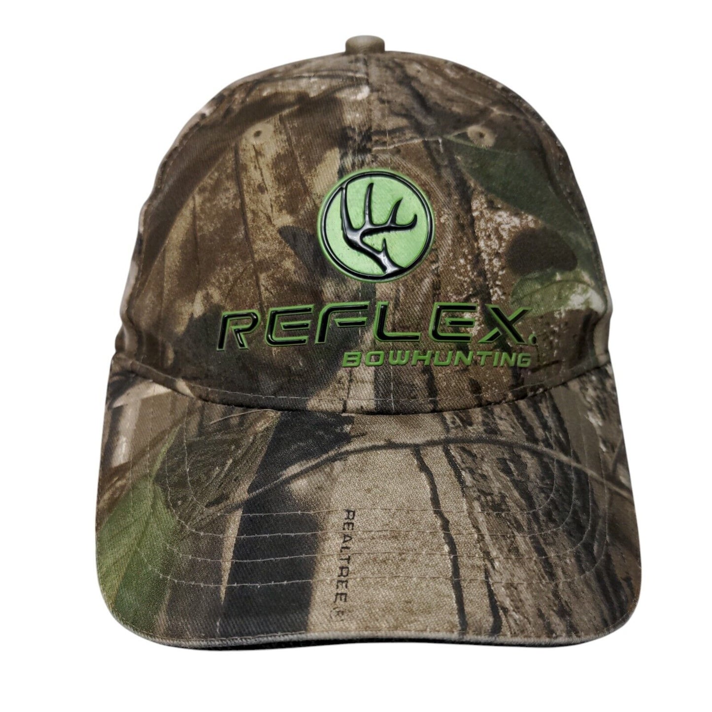 Reflex Bowhunting Strapback Hat Camouflage OSFA Adjustable Realtree