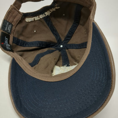 Sportsman Baseball Cap Brown One Size The Old Cider Mill Glastonbury CT Hat
