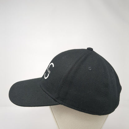 CS Auto Detailing Strapback Baseball Cap Black One Size Adjustable Fine Caps