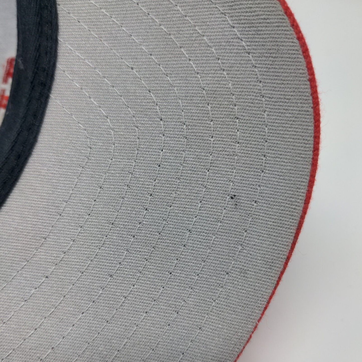 United States Specialty Sports Association Fitted Hat Black Red 7 1/2