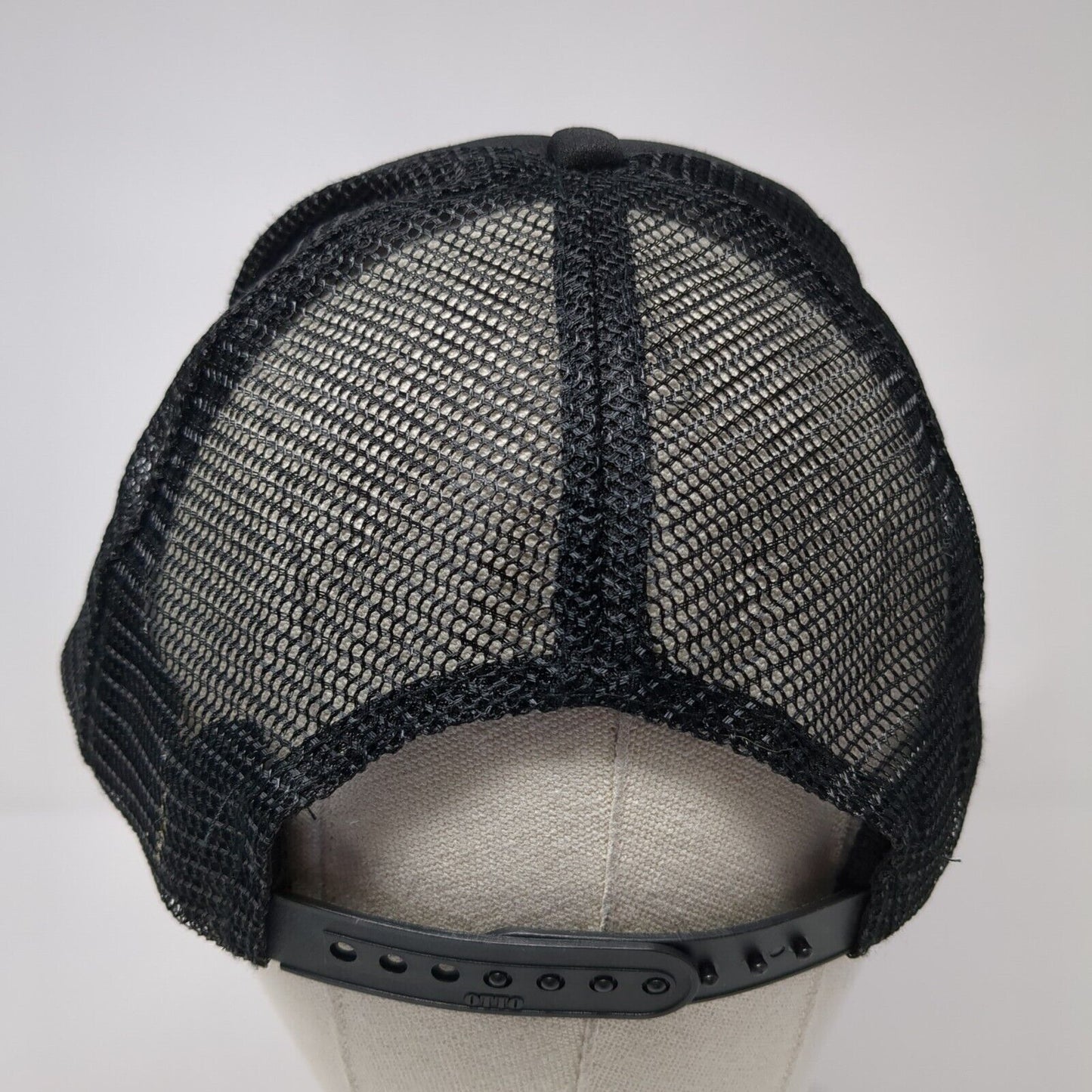 Squad Goals Snapback Rope Trucker Hat Black One Size Mesh Back Solid