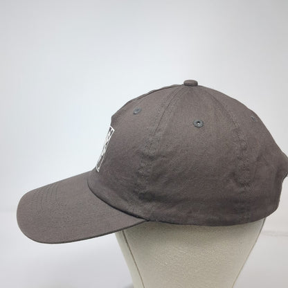 Hit Wear 5 Panel Gray One Size Home Depot Strapback Cotton Hat Logo Square