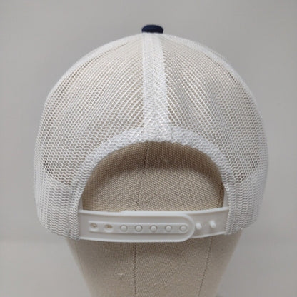 Charro Surf Snapback Trucker Hat Blue OSFA Adjustable Mesh Back 6 Panel