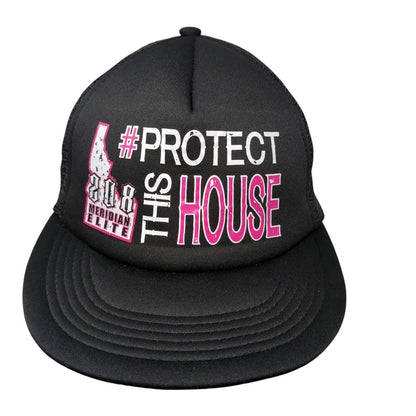 Protect This House Meridian Elite Snapback Trucker Hat Black OSFA Mesh District