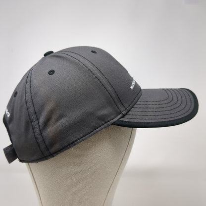 Idaho Materials & Construction Strapback Hat Gray OS Adjustable Embroidered Otto