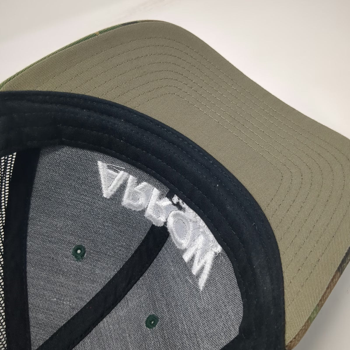 Richardson Trucker Hat Green Camo USA Flag One Size Arrow Logistics Snapback