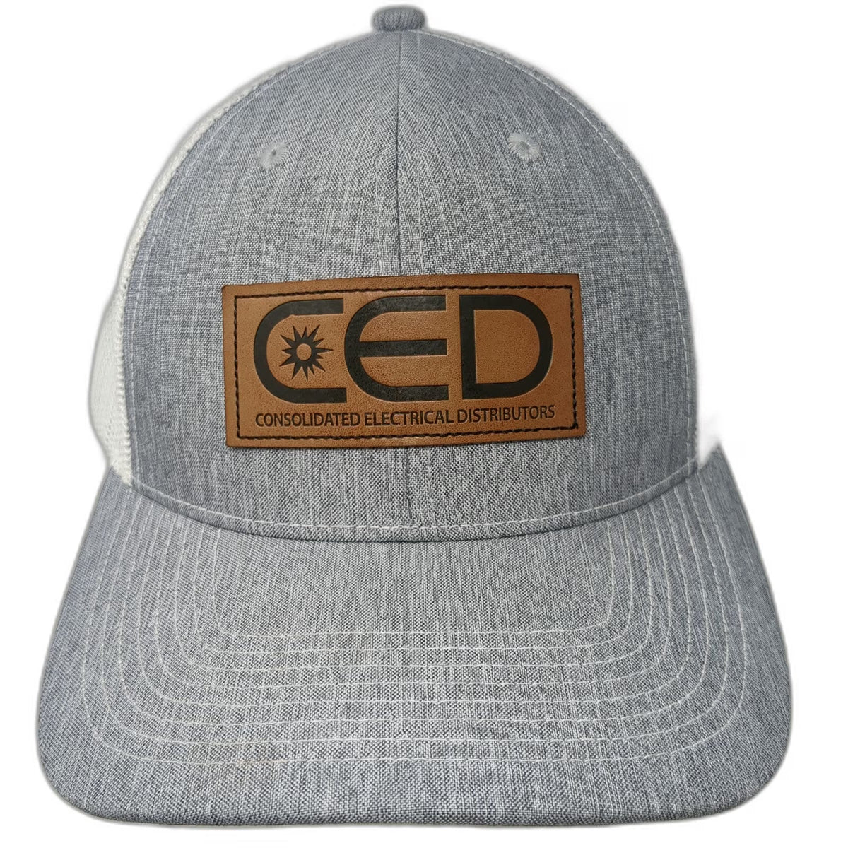 BMP CED Consolidated Electrical Distributors Gray White One Size Trucker Hat