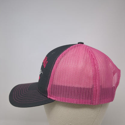 Seven Devils Snapback Trucker Hat Multi One Size Mesh Back Colorblock