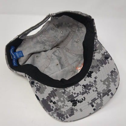 KRC Aggregate Strapback Hat Camo One Size Embroidered Port Authority