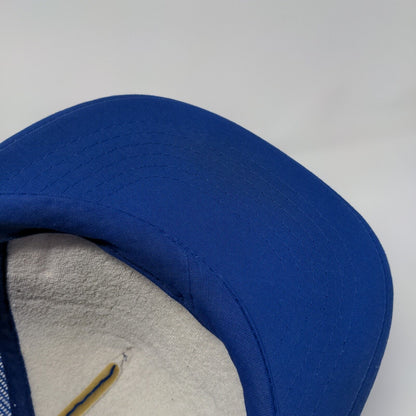 Exide Snapback Trucker Hat Blue OSFA Adjustable Mesh Back Pennant Winner