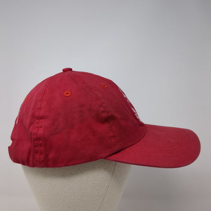 Roche Harbor Slideback Hat Red One Size San Juan Island Gear For Sports