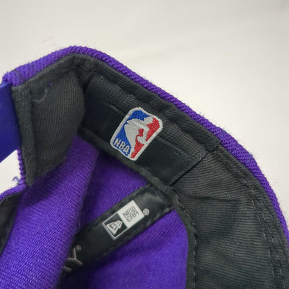 New Era Los Angeles Lakers NBA Snapback Purple One Size Hat Wool Structured Brim
