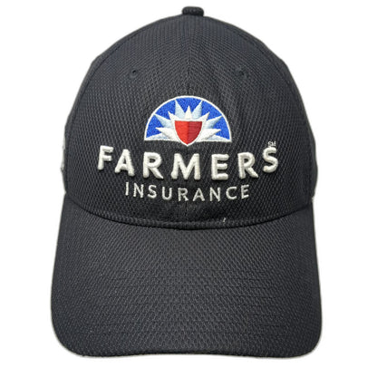 New Era Baseball Cap Gray M Hendrick Motorsports Farmers Insurance NASCAR hat