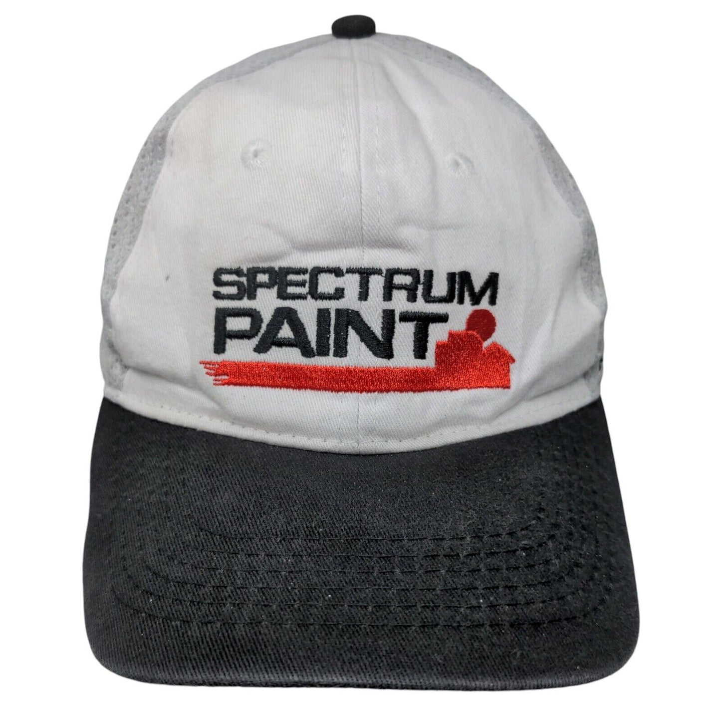 Spectrum Paint Est. 1986 Strapback Hat Multicolor OS Adjustable Embroidered