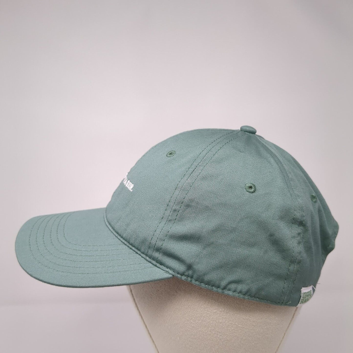 Chillax Drink A Beer Slideback Hat Green OS Adjustable Davie Embroidered Cotton