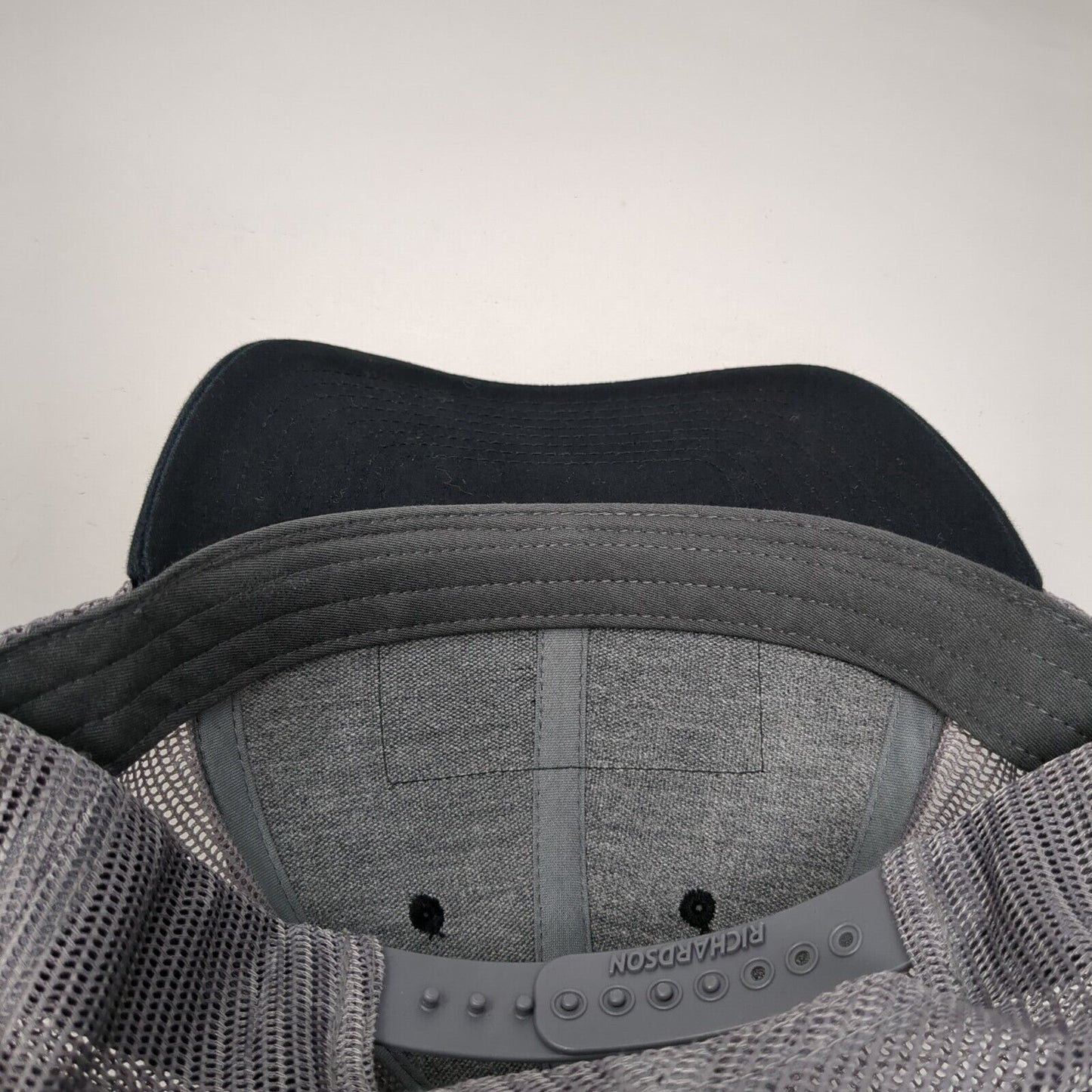 Idaho Patch Snapback Trucker Hat Black MD/LRG Mesh Back Colorblock