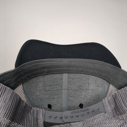 Idaho Patch Snapback Trucker Hat Black MD/LRG Mesh Back Colorblock