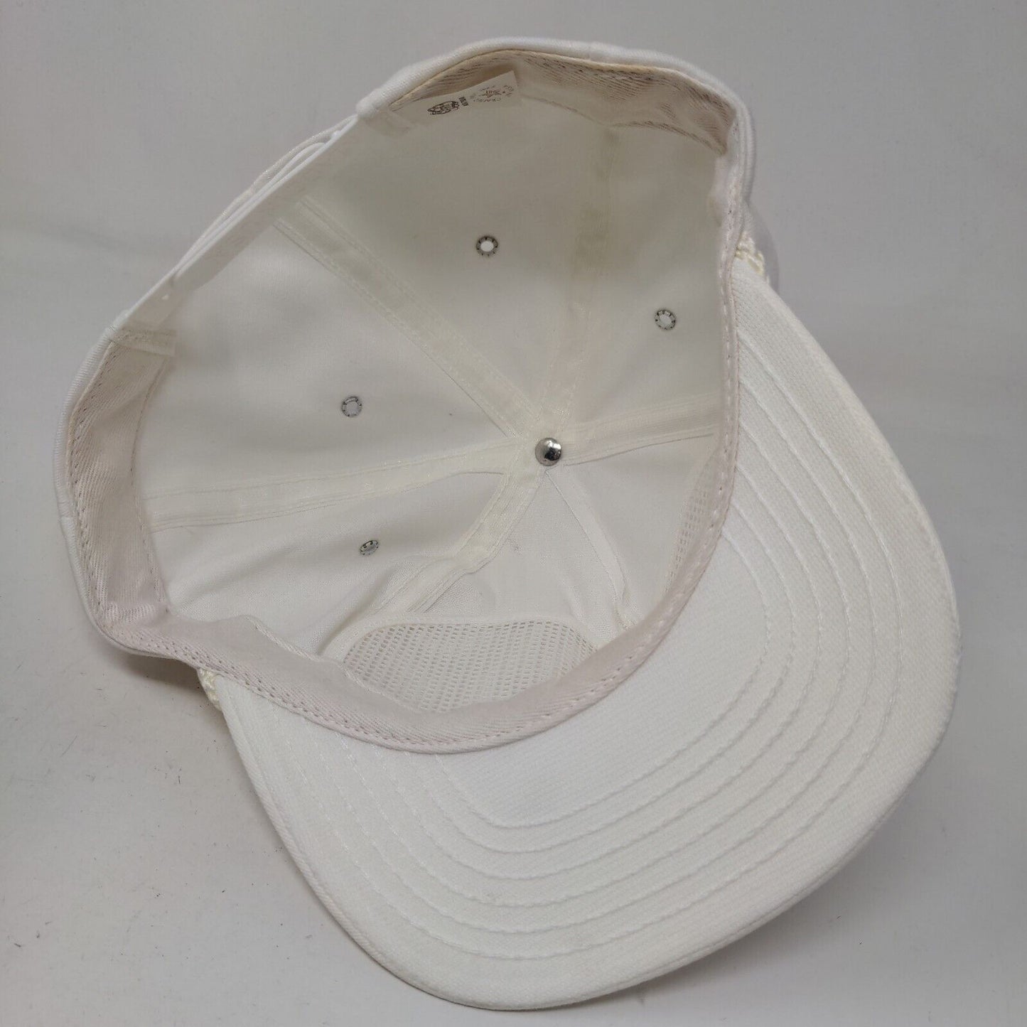 Ford Men's Snapback Trucker Hat White Vintage 1994 Powertrain Operations Rope