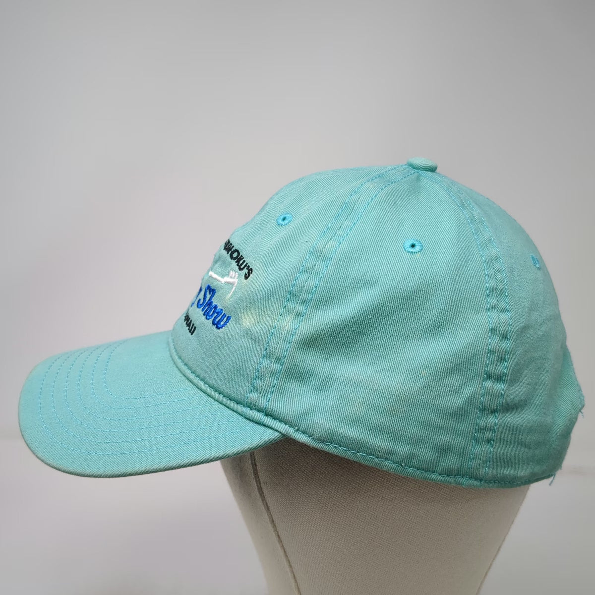 OTTO Baseball Cap Blue One Size Adjustable Maui Hawaii Slack Key Show Hat