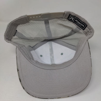 Red Mountain Supply Company Snapback Mesh Back Trucker Hat Camo Adjustable