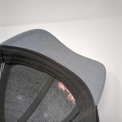 Stoltz Snapback Trucker Hat Gray M/L Adjustable Mesh Back 6 Panel Richardson