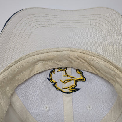 Highland Community College Baseball Cap Beige One Size Adjustable Embroidered