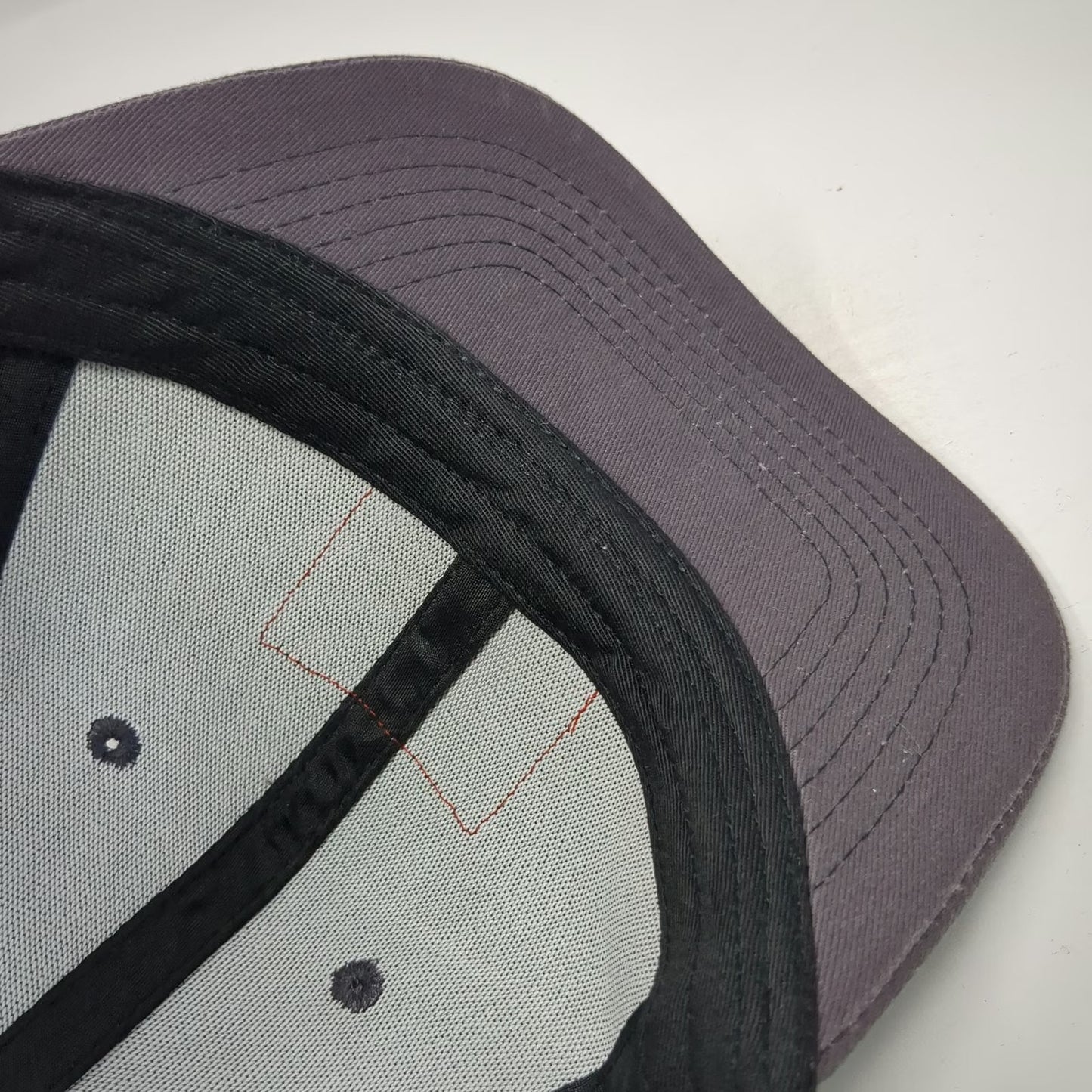 NISSI CAPS Gray Black One Size Trucker Hat Pineland Farms Beef Natural Meats