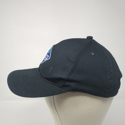 Sam's Club Strapback Hat Black One Size Adjustable Port & Company
