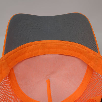 Tss Tecton Science Schools Snapback Trucker Hat Orange One Size Adjustable Otto