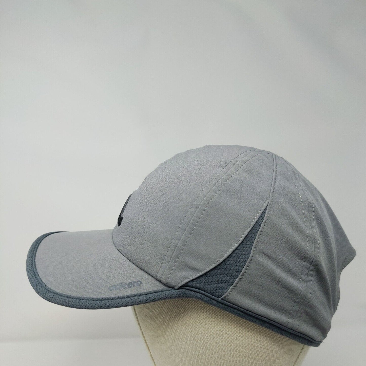 Adidas Adizero Strapback Hat Gray One Size Adjustable Breathable Climacool