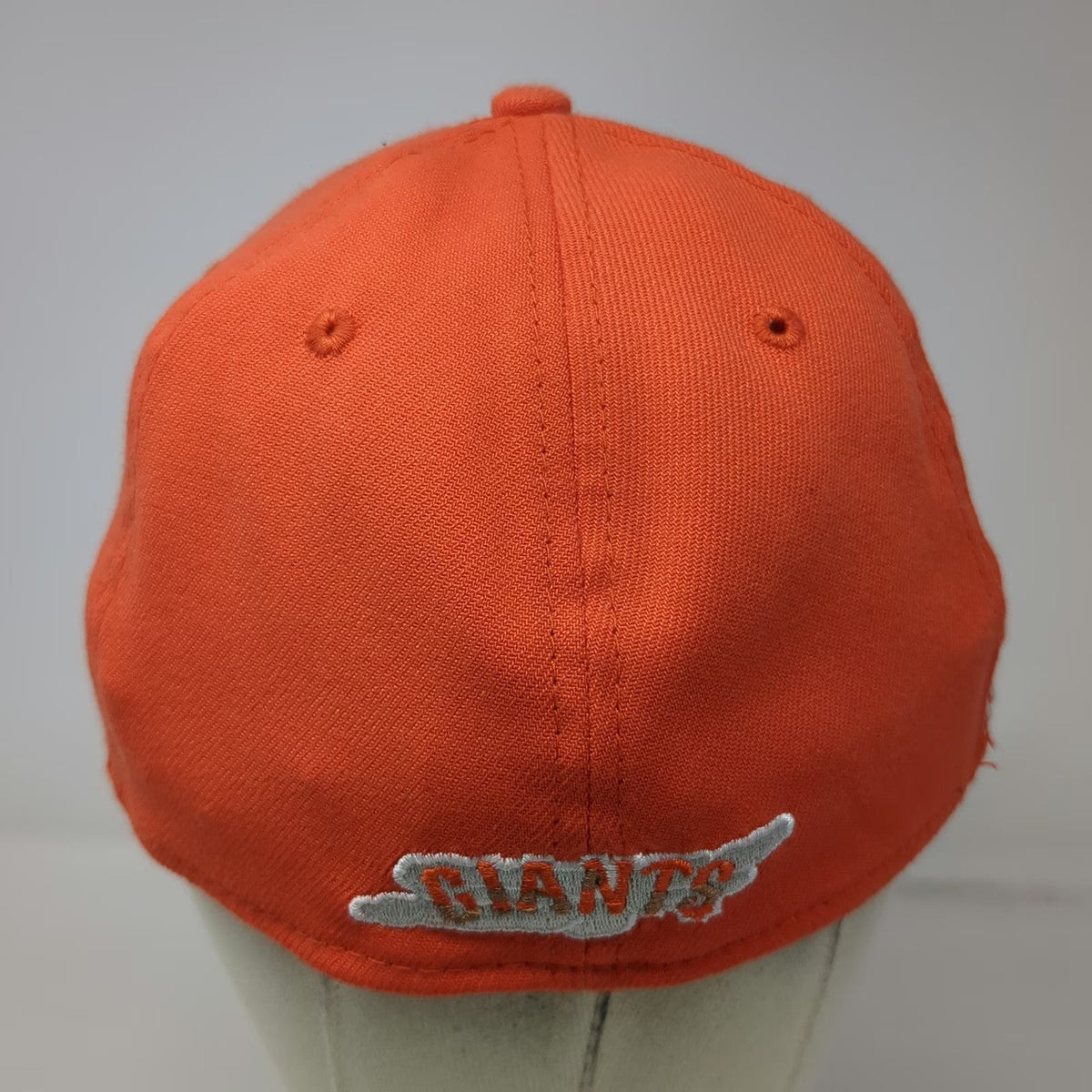 New Era San Francisco Giants MLB Orange XL Baseball Cap 39THIRTY Stretch Fit Hat